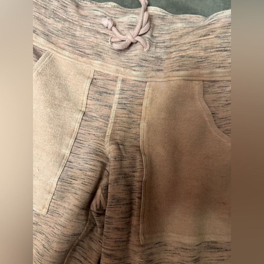 Free People Movement Kyoto Leggings Pant High Rise Patchwork Mushroom Small - Picture 7 of 8